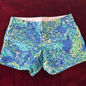 Lilly Pulitzer blue lagoon Callahan shorts